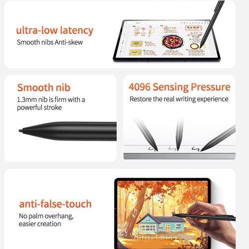 EMR Stylus For Remarkable 4096 Pressure Levels Tilt Support Palm Rejection D NEW - Afbeelding 10 van 12