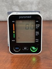 Paramed Wrist Digital Blood Pressure Monitor Digital LCD Display PG-800A12