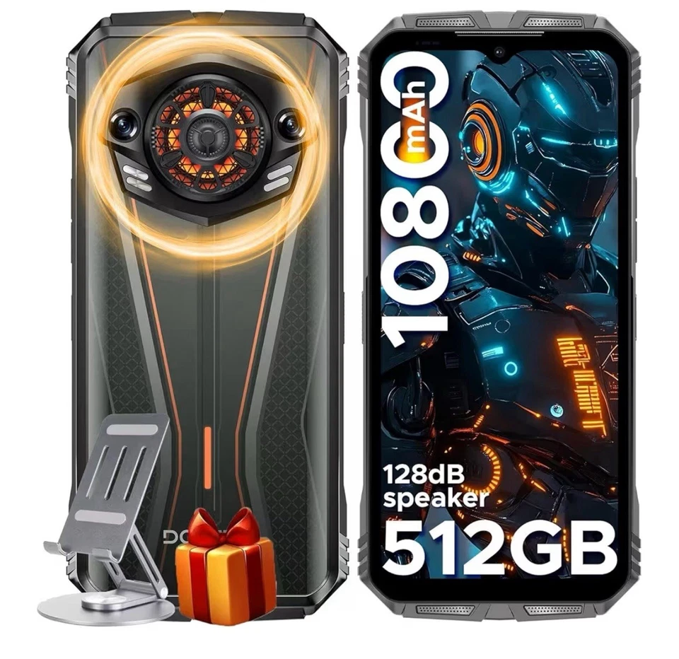 DOOGEE S Punk Pro Resistente 20GB+512GB Android 14 Resistente con Altavoz 128dB Más Fuerte Foto 2 de 4