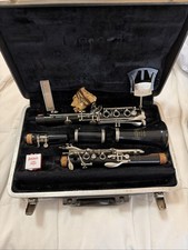1970  s Vintage Bundy By Selmer Resonite Student Clarinet Original Case 768563