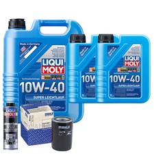 Ölfilter + LIQUI MOLY 7L SUPER LEICHTLAUF 10W-40 für ALPINE CHEVROLET CITROËN DA