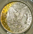 1883 O Morgan Silver Dollar CAC MS63 Nicely Toned