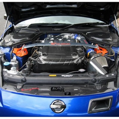 For Nissan 350Z Z33 V6 3.5 Fairlady Light Weight Real Carbon Fiber