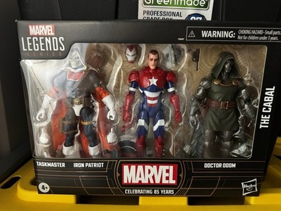 Marvel Legends 85th THE CABAL 6''Figure 3 Pack TASKMASTER DR DOOM IRON PATRIOT