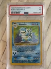 Base Set Pokémon TCG Blastoise PSA 3 SPANISH
