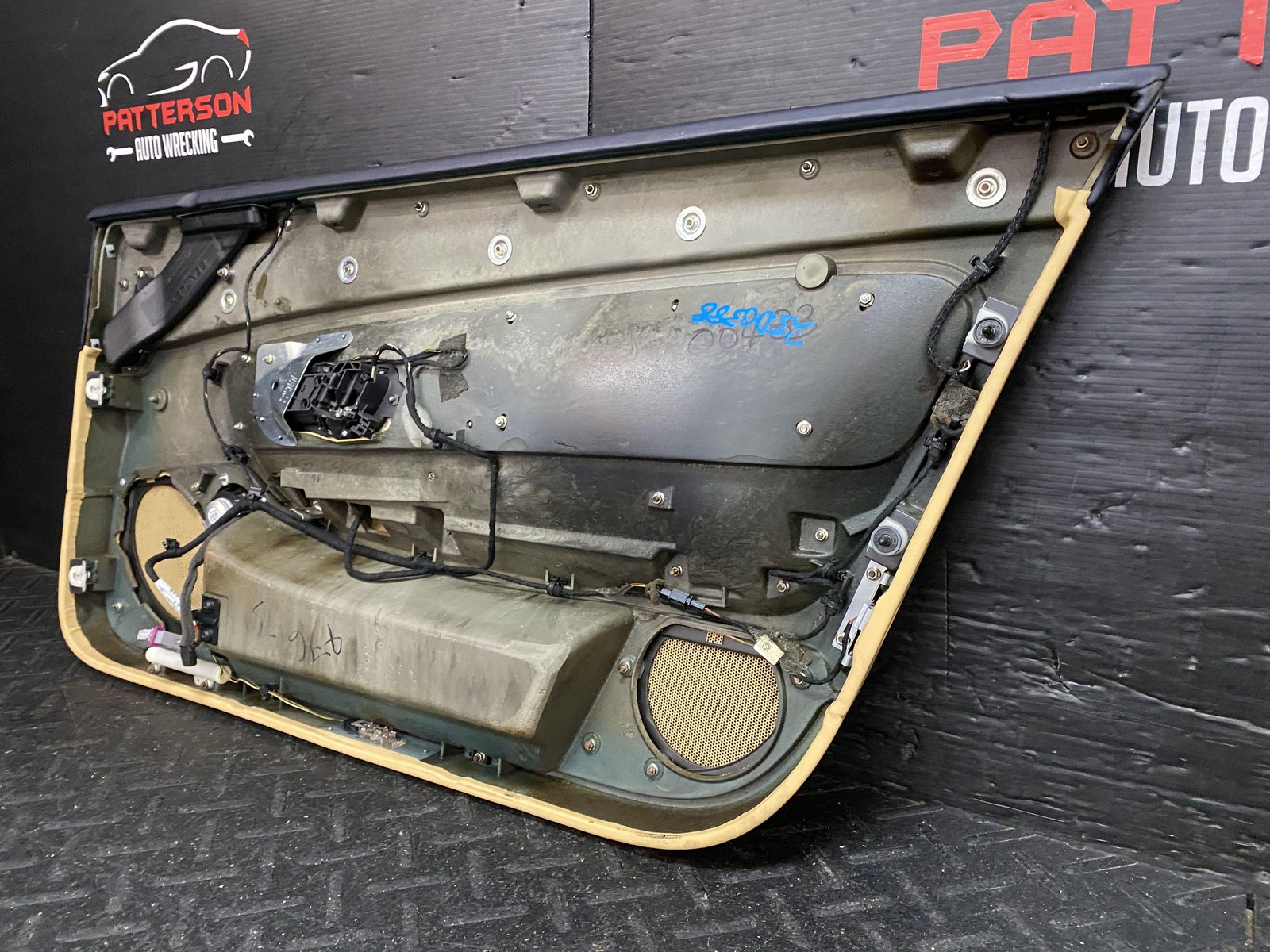03-11 BENTLEY CONTINENTAL FRONT DRIVER LEFT INSIDE DOOR TRIM PANEL 3W0819869A