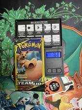 Pokemon TCG Sun & Moon Team Up Mini Booster Pack Snorlax & Eevee Sealed 7.68G