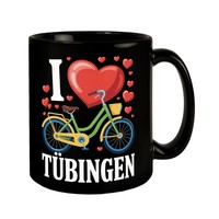 I Love TüBingen Fahrrad Tasse