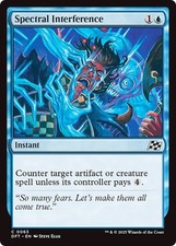 SPECTRAL INTERFERENCE x4 mtg NM-M Aetherdrift 4 Common
