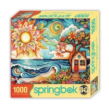 She Shed by the Sea 1000 Piece Jigsaw Puzzle Springbok New