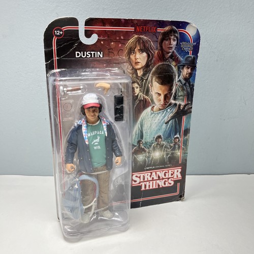 Stranger Things Dustin 6” Action Figure McFarlane Toys Netflix NEW SEALED PKG - Picture 4 of 8
