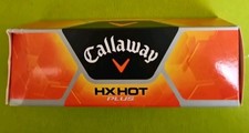 Callaway HX Hot Plus Golf Balls 3 New In Box