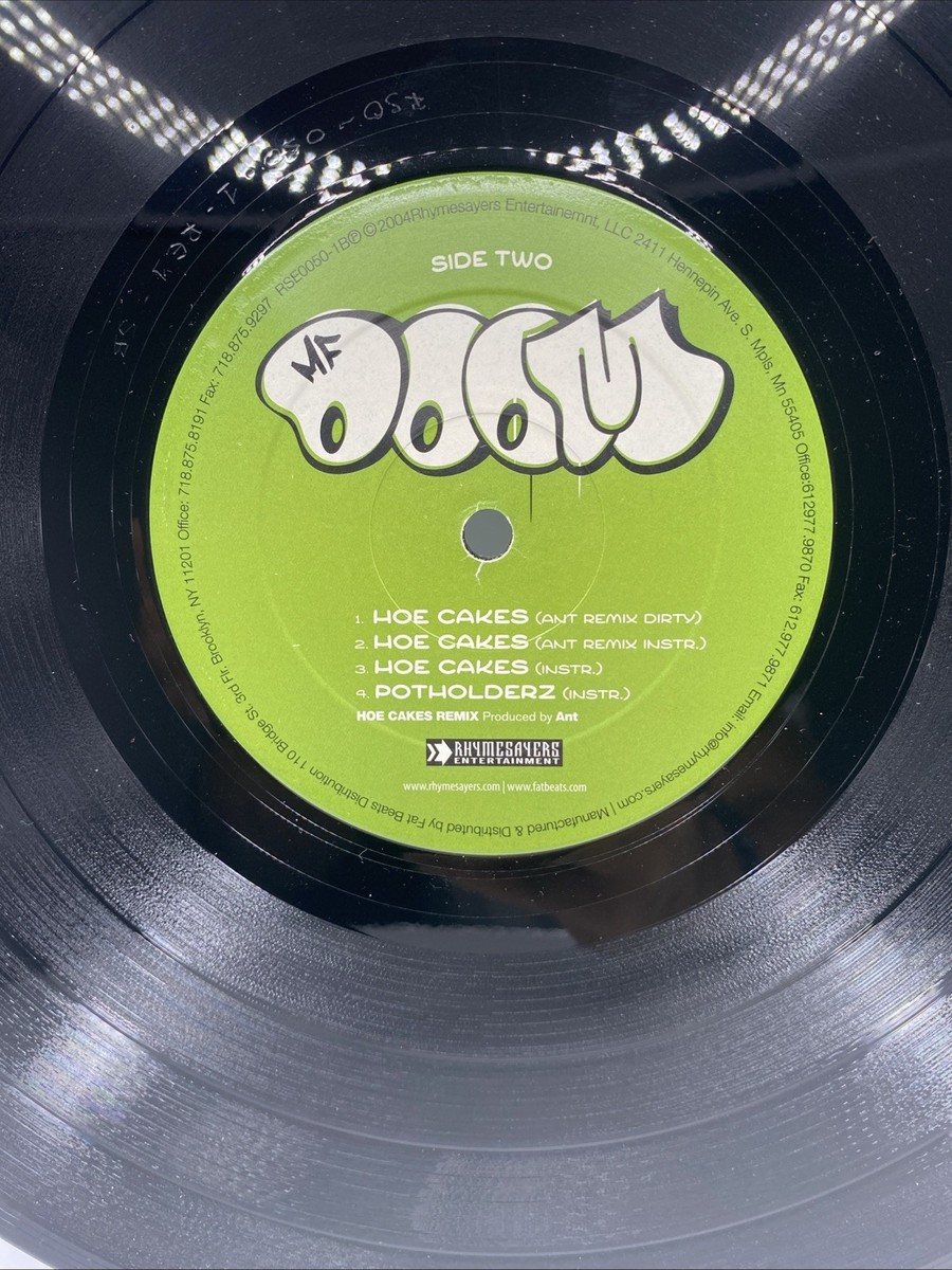 MF Doom ‎– Hoe Cakes b/w Potholders Rhymesayers