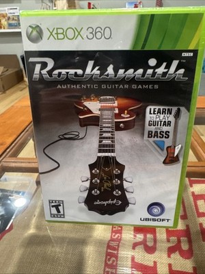 Rocksmith with Bass - Microsoft Xbox 360. Brand New Factory Sealed. No Tears!