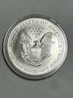 2002 American Silver Eagle With Liberty Bell On Front .999 Fine Silver 1oz
