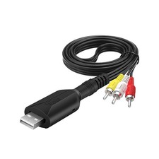 ABS USB 2.0 VHS Male To RCA Male Stereo Audio Extension Cable Converter Adapter