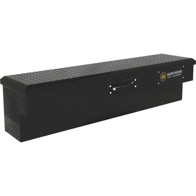 #ad #ad Northern Tool Side Mount Truck Tool Box Aluminum Textured Matte Black Pull $369.99