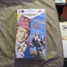VHS Willy Wonka and the Chocolate Factory/Chitty Chitty Bang Bang Cert U 1996