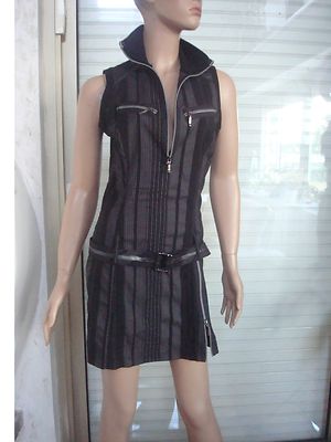 Robe Sans Manches Noire Et Grise Cache Cache - Taille 38/40 - Neuf Sans étiquette, 3% élasthanne