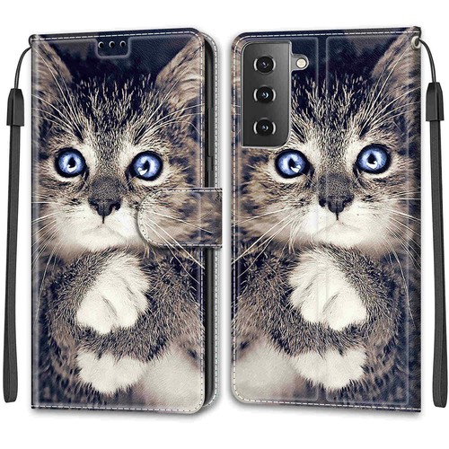 Panda Cat Rose Wallet Phone Case for Samsung S22 S20 FE S10 S21 S23 Ultra - 第 12/93 張圖片