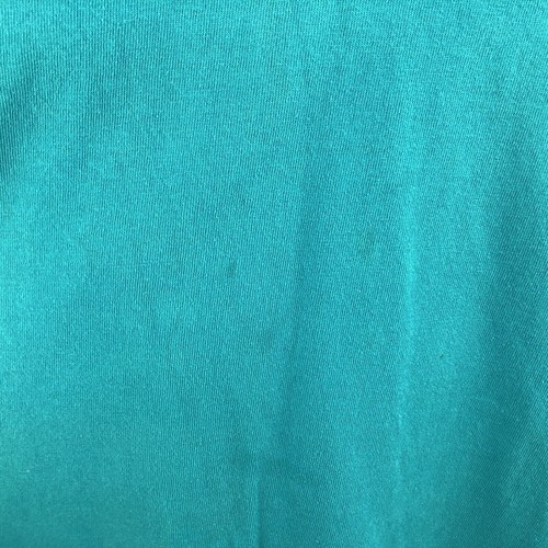Vintage 90s Fruit Of The Loom Blank Single Stitch Teal Green T-Shirt USA Size XL - Picture 6 of 9