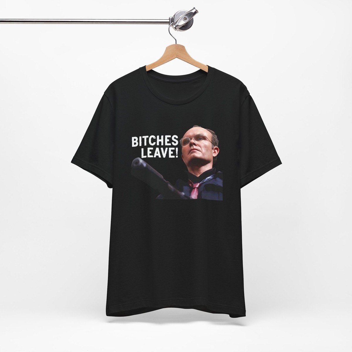 邦楽 TICA / RACIST FRIEND RoboCop Bitches Leave t-shirt Clarence J. Boddicker Sci-Fi