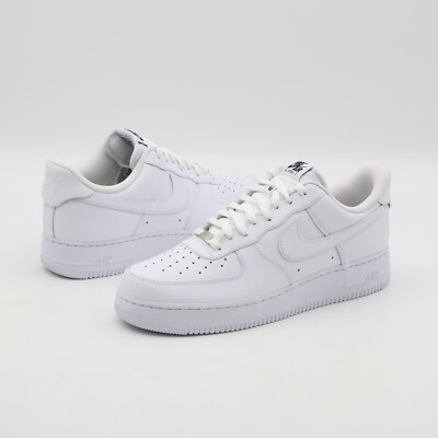 FD1146-100 Nike Air Force 1 '07 FlyEase Triple White (Men's) | eBay