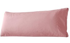 Body Pillow Cover Cotton Fabric Long Pillow Case Breathable  Skin-friendly E...