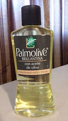 PALMOLIVE GLITTER BRILLANTINA WITH OLIVE OIL 6.72 FL OZ  ALL HAIR MEN MEXICO