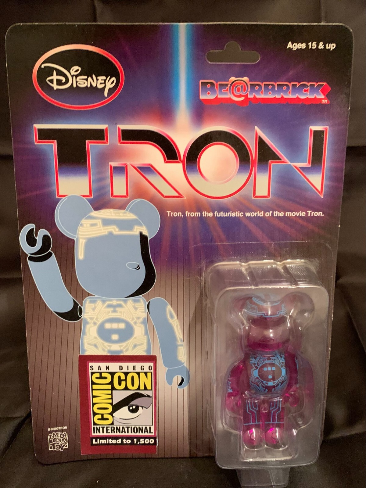 Bearbrick Tron Disney Vintage BERBRICK Medicom Toy SDCC Limited Edition ares 19690₽