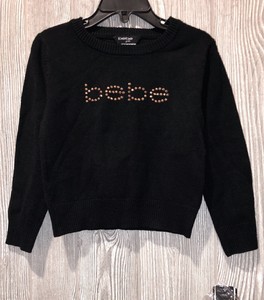 bebe logo sweater