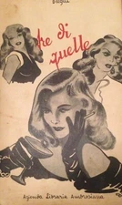 LIBRO GALANTE TRE DI QUELLE LOUIS DUGAL AZIENDA LIBRARIA AMBROSIANA 1946 RARO 