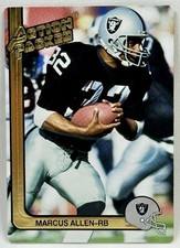1991 Action Packed Marcus Allen  Raiders HOF #121