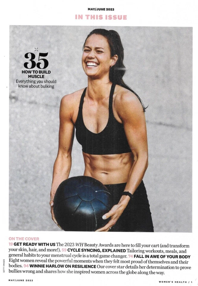 Women's Health Magazine Winnie Harlow Body Issue Fitness Best Beauty Products Foto 2 de 4