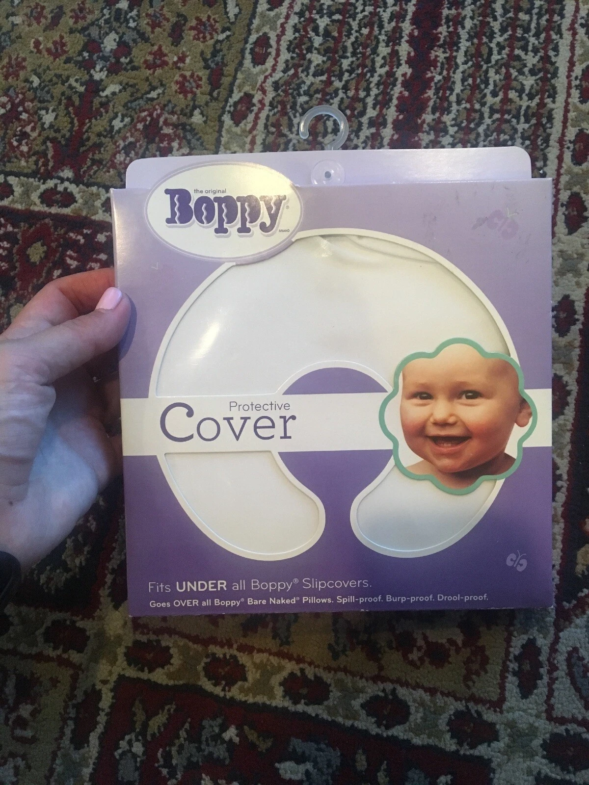 NIP Original Boppy Protective Spill Proof White Slipcover For Boppy Pillow
Opens in a new window or 
