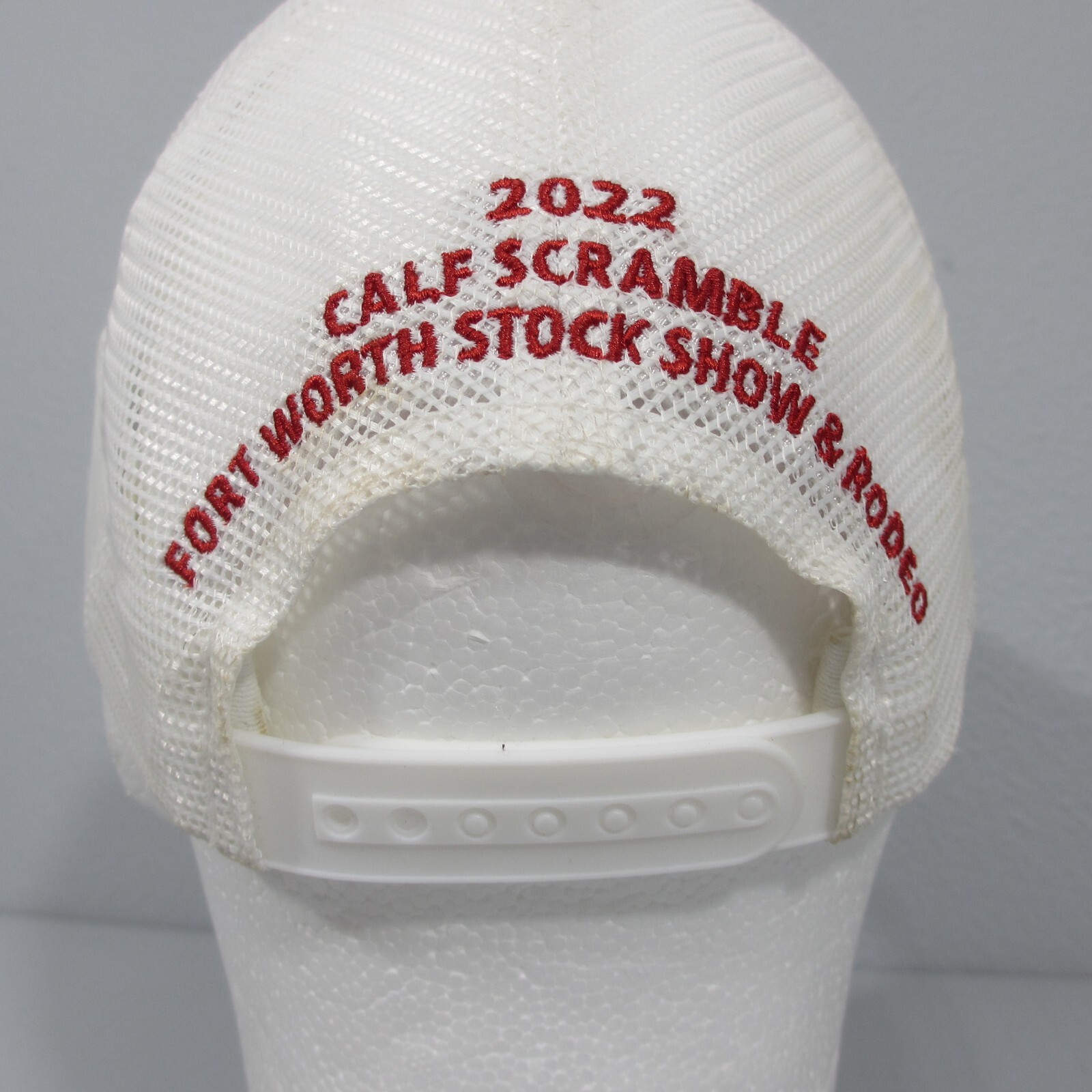 Justin Boots Trucker Hat Cap Mesh 2022 Fort Worth Cal… Gem