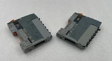 [LOT 2 PCS] B&R Automation X20 BR 9300 Digital PLC I/O Module W/ X20 BM 01 Base