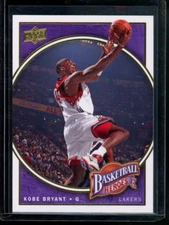 2008-09 Upper Deck Basketball Heroes Kobe Bryant #KB-6 LA Lakers HOF FREE Ship