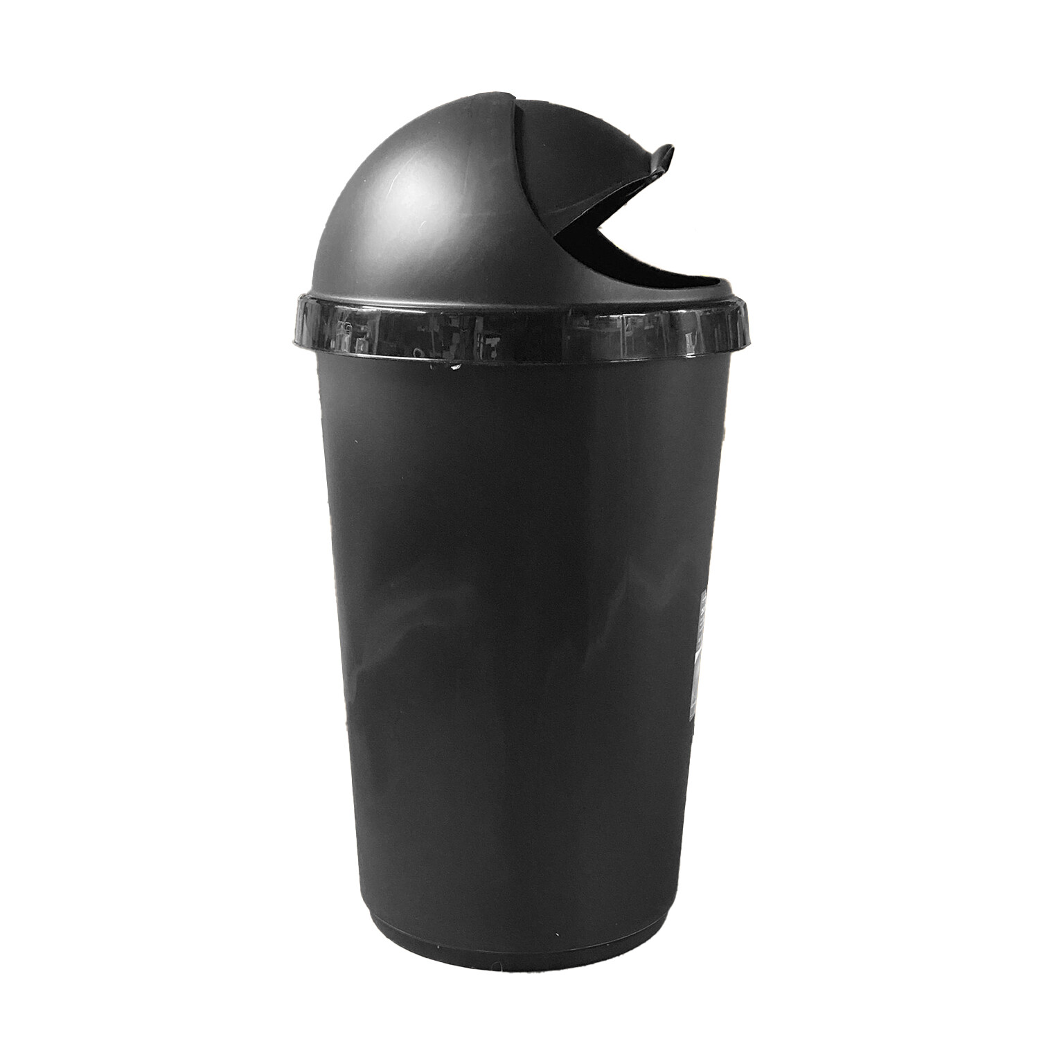 25L/50L Bullet Shape Plastic Waste Bin with Lid Dustbin for Home Swing