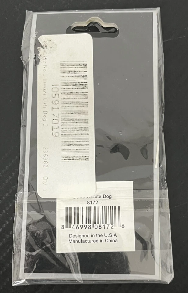 Lindo juego de llavero y dijes para perros Little Gifts Pet Beware - ¡NUEVO! ¡RÁPIDO! Foto 4 de 4