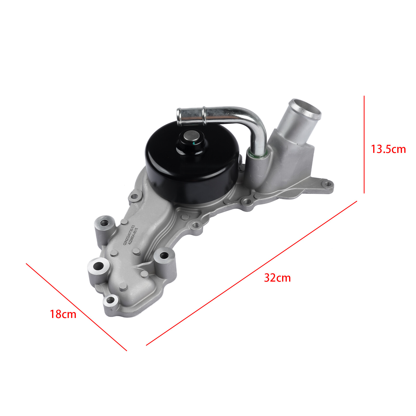 Engine Water Pump fits Maserati Quattroporte Ghibli Levante 3.0L V6 2013- 297912
