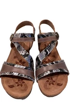 L’Artiste Spring Step Women’s 37 US 6.5-7 Meera Gray Sandal VGUC