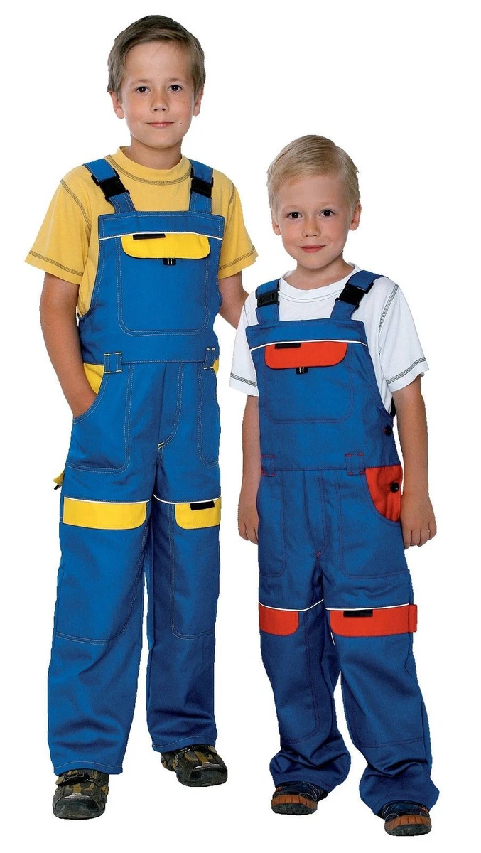 Enfants Salopette Combinaison pantalon de travail pour enfant des