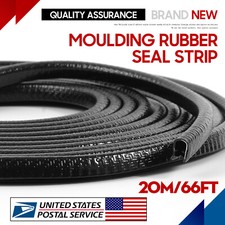 Car Door Edge Guards Edge Trim Rubber Seal Protector Rubber For Truck Suv 20m