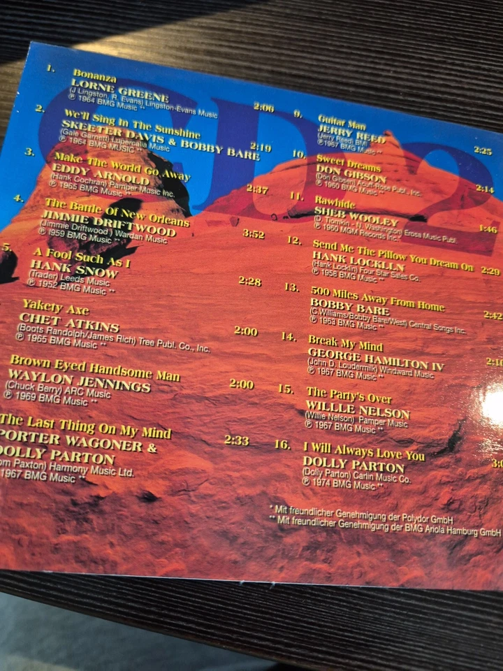 Living in America - American Country & Western Supertracks  |  2 CD |  GUT - Bild 4 von 4