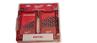 Milwaukee Bohrerset Bohrersortiment HSS-G Metallbohrer 19-Teilig Box Thunderweb