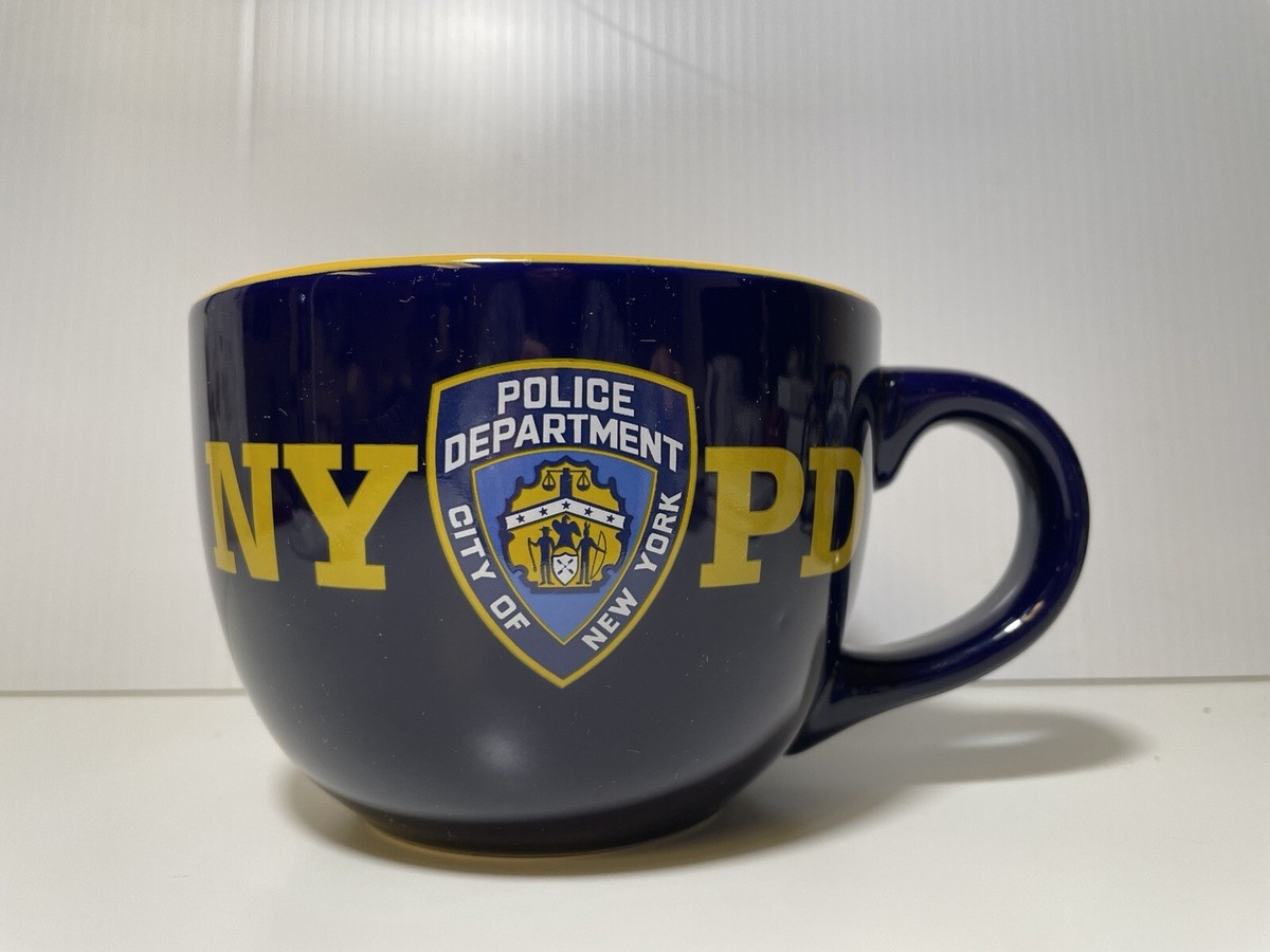 NYPD New York Police Department Officially XL Ceramic Soup/Coffee