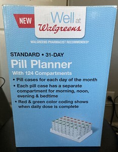 31 day pill planner