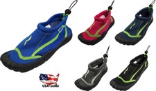 Norty Children Unisex Boy Girl Kid Slip on Aqua Socks Pool Beach Wave Water Shoe