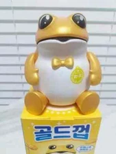 Hite Jinro Ribbon Frog Toad Gold Figure Korea Soju Toy